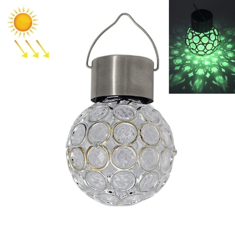 2 PCS Solar Hollow Ball Pendent Lamp Decorative Garden Light(Colorful Light) - Solar Lights by buy2fix | Online Shopping UK | buy2fix