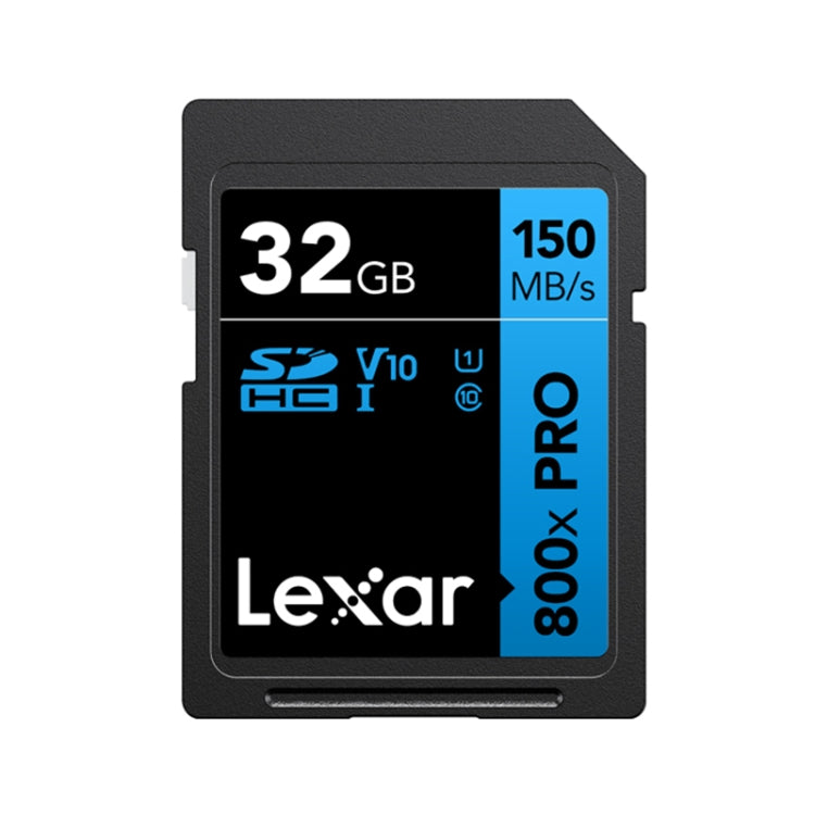 Lexar SD-800X Pro High Speed SD Card SLR Camera Memory Card, Capacity: 32GB - SD Card by Lexar | Online Shopping UK | buy2fix