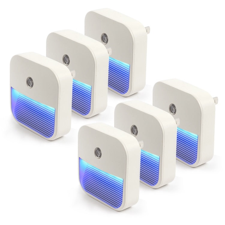 6 PC Energy-Saving & Deodorizing Wireless Infrared Light Control LED Night Light, US Plug - Sensor LED Lights by buy2fix | Online Shopping UK | buy2fix