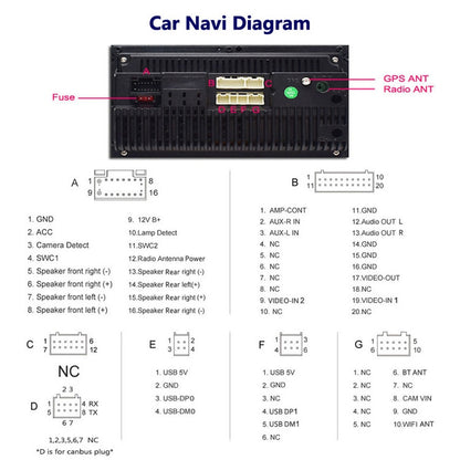 2G+32G HD Large Screen Android Car Navigation Applicable For Suzuki Swift 2010-2015 - Car DVD by buy2fix | Online Shopping UK | buy2fix