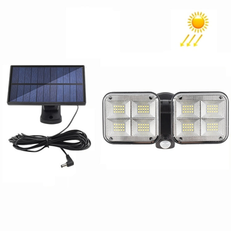 TY06604 120 SMD Solar Human Body Induction Light Outdoor Waterproof LED Wall Light - Solar Lights by buy2fix | Online Shopping UK | buy2fix