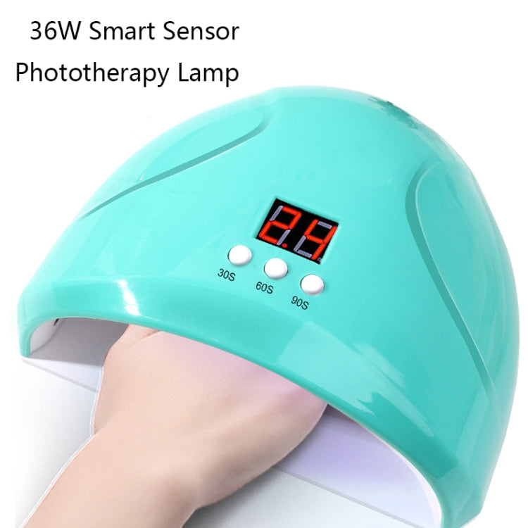 Smart Sensor Nail Phototherapy Lamp Manicure Tool Baking Lamp(Yellow) - Nail Dryers by buy2fix | Online Shopping UK | buy2fix