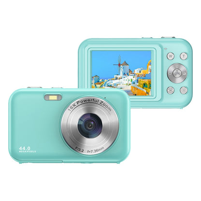 DC406L 2.4-Inch 1080P Mini HD 16X Zoom Digital Camera Home Children Camera AU Plug(Green) - Children Cameras by buy2fix | Online Shopping UK | buy2fix