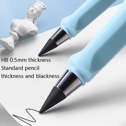 5 PCS No Ink No Need To Sharpen Drawing Sketch Pen Not Easy To Break Erasable HB Writing Pencil(Black) - Pencils by buy2fix | Online Shopping UK | buy2fix