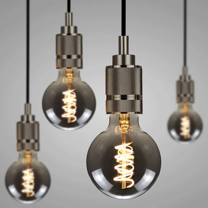 G80 Electroplating Smoke Grey Warm Light LED Bulb Retro Lamp - LED Blubs & Tubes by buy2fix | Online Shopping UK | buy2fix