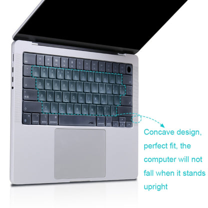 JRC Waterproof Laptop Keyboard Film For MacBook Pro 14 A2442 - Keyboard Protector by JRC | Online Shopping UK | buy2fix