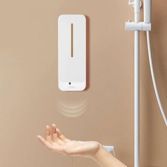 Wash Bathroom Wall-Mounted Automatic Induction Foam Soap Dispenser(White) - Soap Dispenser by buy2fix | Online Shopping UK | buy2fix