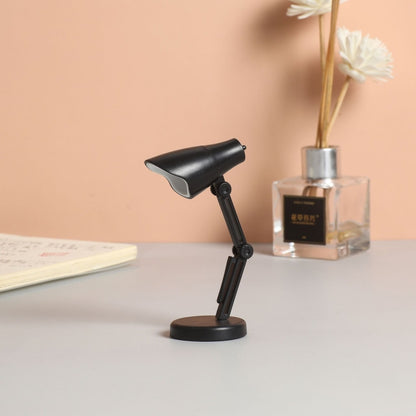 LED Foldable Mini Magnetic Desk Lamp with Clip(LD01 Black) - Desk Lamps by buy2fix | Online Shopping UK | buy2fix