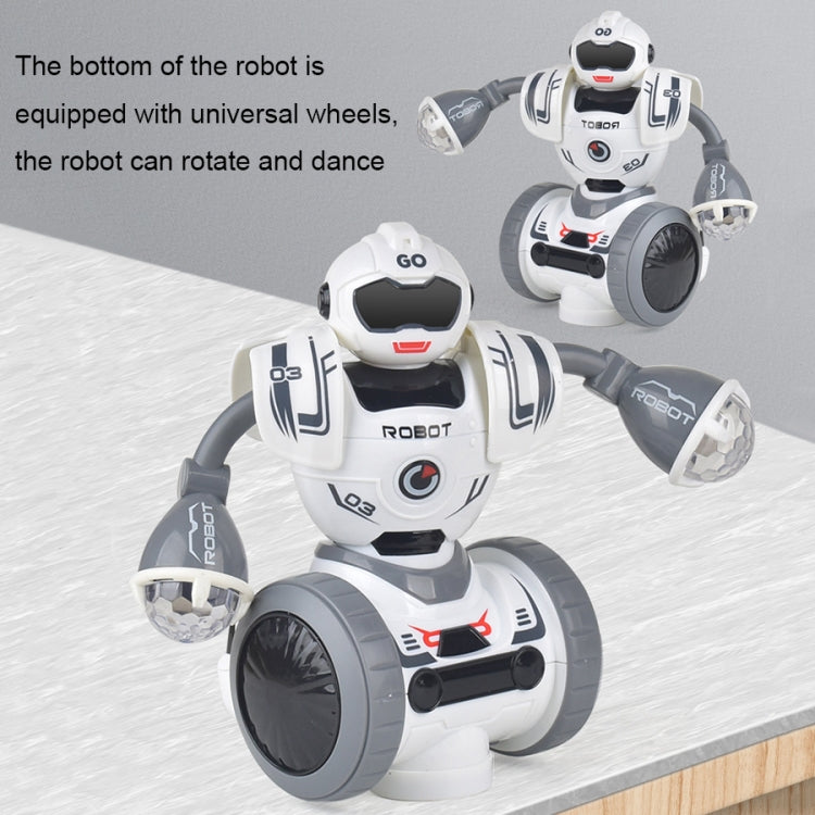 Intelligent Early Education Sound and Light Mechanical Robot Toys, Color: 4 Blue - RC Robots by buy2fix | Online Shopping UK | buy2fix