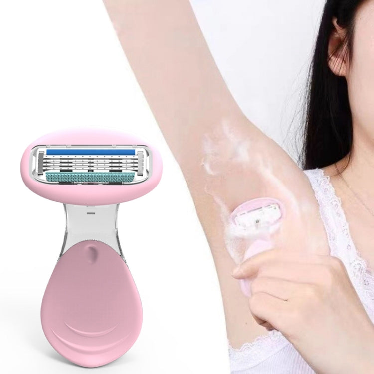 D940L Hair Removal Instrument Matching Female Manual Shaving Knife(Pink) - Hair Removal by buy2fix | Online Shopping UK | buy2fix