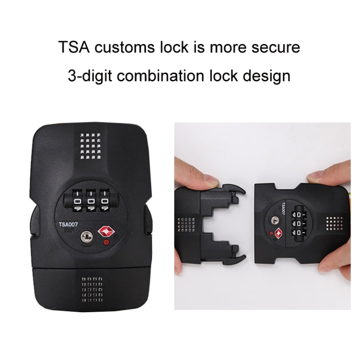 Luggage Cross Customs Lock Binding Strap, Color: Color Sign (TSA) - Tapes & Ropes by buy2fix | Online Shopping UK | buy2fix