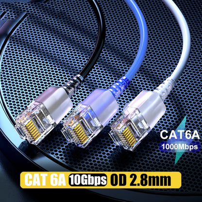 SAMZHE Cat6A Ethernet Cable UTP Network Patch Cable 0.5m(Black) - Lan Cable and Tools by SAMZHE | Online Shopping UK | buy2fix