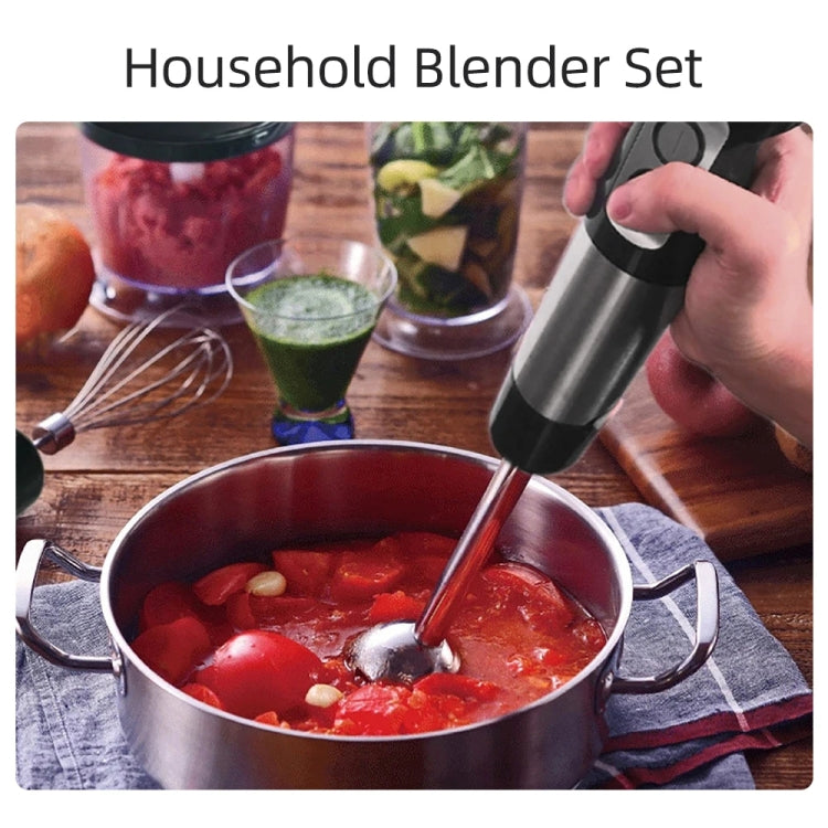 6-in-1 600W Multifunctional  Electric Blender Stainless Steel Food Cooking Stick EU Plug - Stirrer & Squeezer by buy2fix | Online Shopping UK | buy2fix