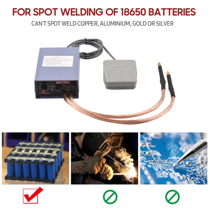 Portable 18650 Battery Spot Welder 5000W High Power Handheld Spot Welding Machine, Style: Footswitch Version US Plug - Others by buy2fix | Online Shopping UK | buy2fix