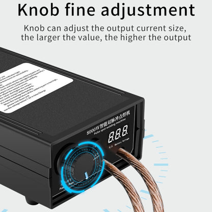 8000W High Power 18650 Battery Handheld Spot Welding Machine, Style: Footswitch Version EU Plug - Others by buy2fix | Online Shopping UK | buy2fix