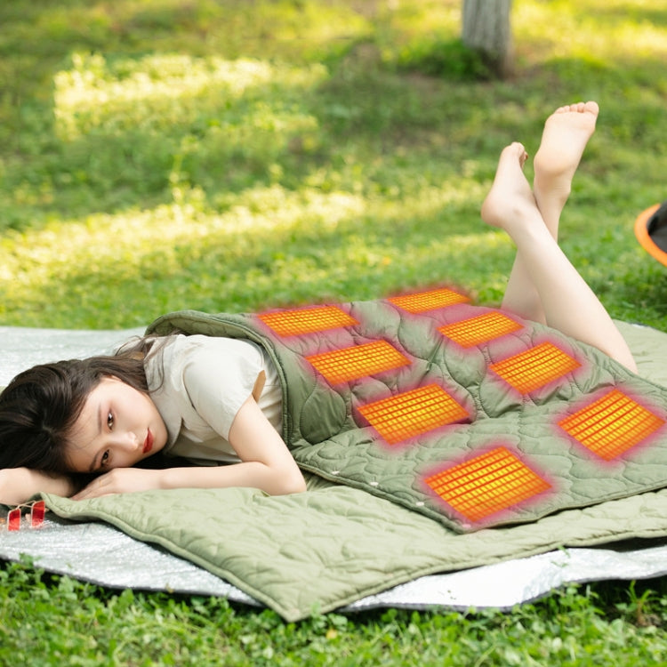 Outdoor Camping USB Electric Blanket 5V Heating Pad, Style: Double Model - Bedding by buy2fix | Online Shopping UK | buy2fix