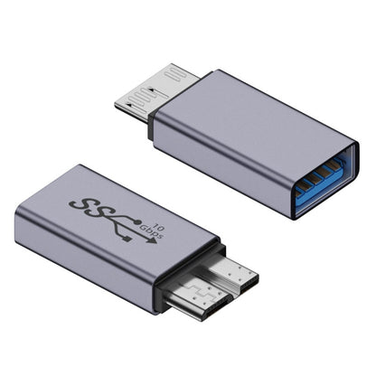 USB Female Transfer Micro B Male Adapter USB Link HDD Enclosure Interface Converter - Cable & Adapters by buy2fix | Online Shopping UK | buy2fix