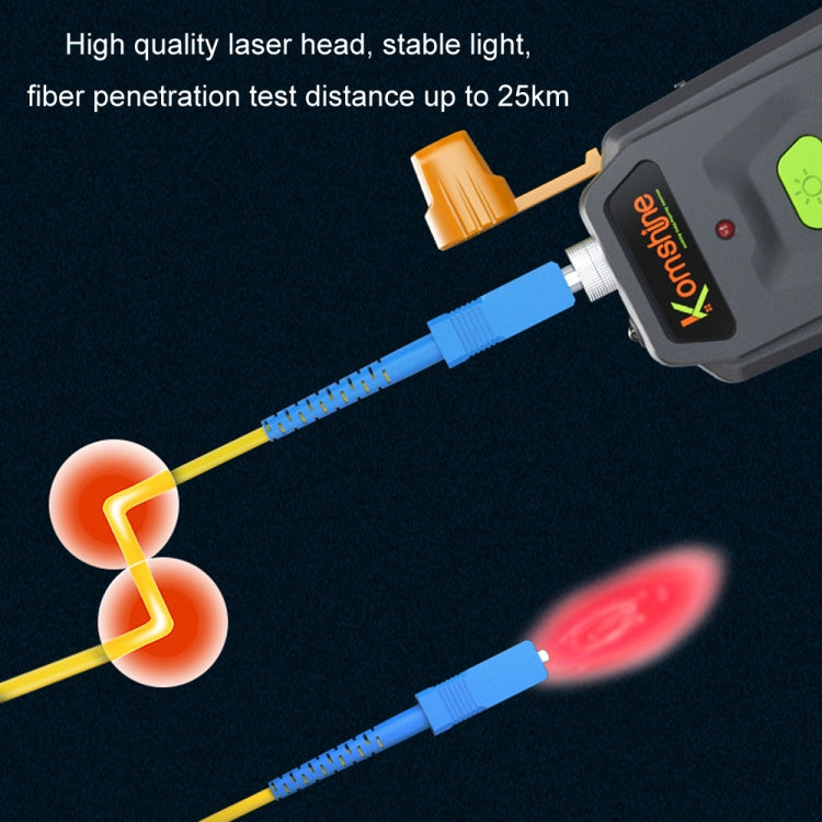 Komshine 20-25km Mini Optical Fiber Breakpoint Positioning Test Red Light Pen, Specification: KFL-Q-30MW - Fiber Optic Test Pen by Komshine | Online Shopping UK | buy2fix