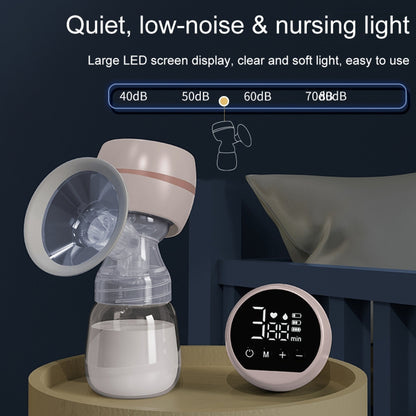 MZ-003 LED Digital Display Smart Adjustable Fully Automatic Massage Painless Silent Breast Pump(Blue) - Cups & Silicone Nipple by buy2fix | Online Shopping UK | buy2fix