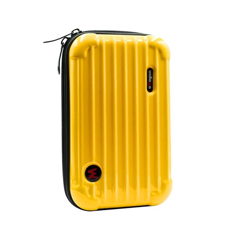 For Insta360 X3 AMagisn Small Organizer Bag Protection Accessories(Yellow) - Case & Bags by aMagisn | Online Shopping UK | buy2fix