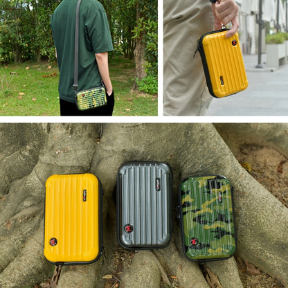For Insta360 One RS AMagisn Sports Camera Storage Bag Handheld Waterproof Carrying Bag(Yellow) - Case & Bags by aMagisn | Online Shopping UK | buy2fix