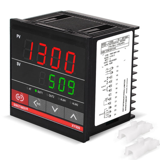 SINOTIMER XY509 Smart Temperature Control Instrument Short Case PID Heating Relay SSR Solid State Output - Thermostat & Thermometer by SINOTIMER | Online Shopping UK | buy2fix