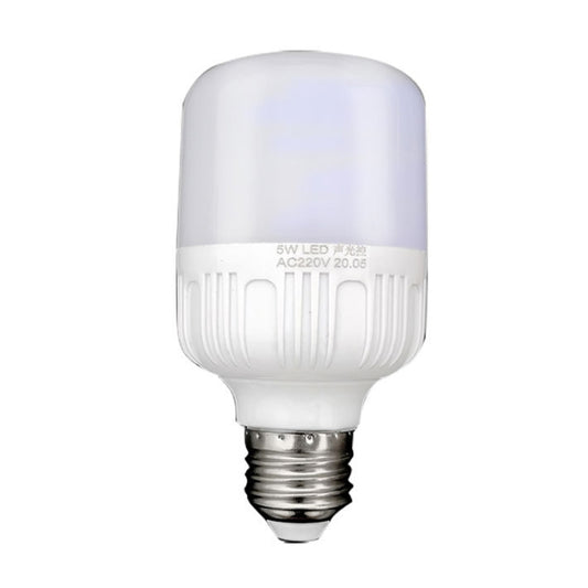 E27 LED Sound/Light Control Bulb Stair Corridor Human Body Sensor Light, Power: 7W(Premium) - LED Blubs & Tubes by buy2fix | Online Shopping UK | buy2fix