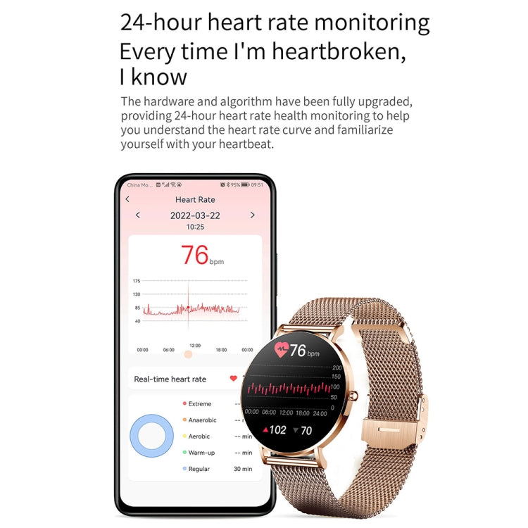 T8 1.3-inch Heart Rate/Blood Pressure/Blood Oxygen Monitoring Bluetooth Smart Watch, Color: Silver Gray - Smart Watches by buy2fix | Online Shopping UK | buy2fix