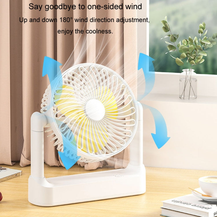 Portable Retractable USB Home Desktop Fan Large Wind Power Outdoor Ceiling Fan, Model: Charging Model - Electric Fans by buy2fix | Online Shopping UK | buy2fix