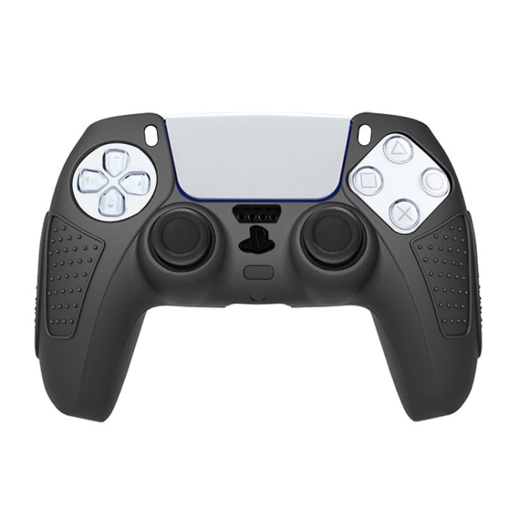 For PS5 Gamepad Silicone Protective Case Anti-Skid Soft Silicone Cover, Color: Black - Cases by buy2fix | Online Shopping UK | buy2fix