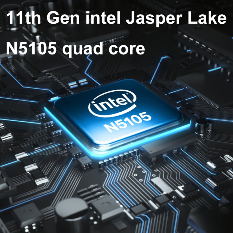 M6 N100 16G+0 UK Plug 11th Gen Intel Jasper Lake N5105 4K/60FPS HD Pocket Mini PC - Windows Mini PCs by buy2fix | Online Shopping UK | buy2fix