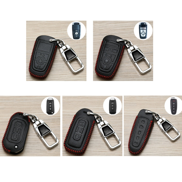 For Ford Car Key Cover Keychain Anti-lost Number Plate, Style: G - Car Key Cases by buy2fix | Online Shopping UK | buy2fix