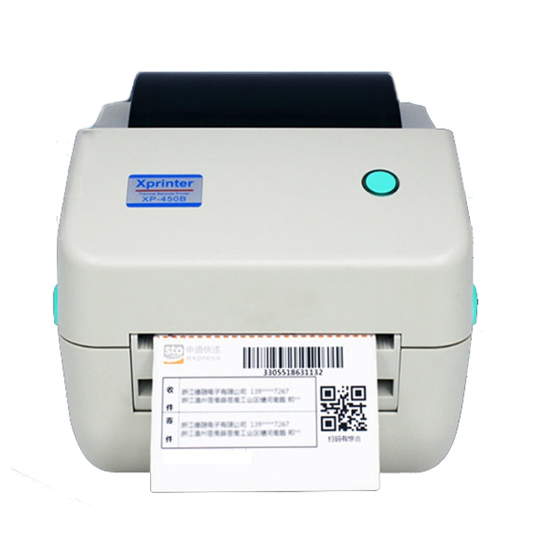 Xprinter XP-450B USB Port Supermarket Cashier Barcode Thermal Printer(US Plug) - Printer by Xprinter | Online Shopping UK | buy2fix