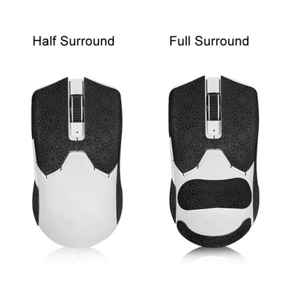 Snowflake Pattern Anti-slip Mouse Stickers For Razer Viper Ultimate Pink Half Surround - Silicone / Sticker by buy2fix | Online Shopping UK | buy2fix