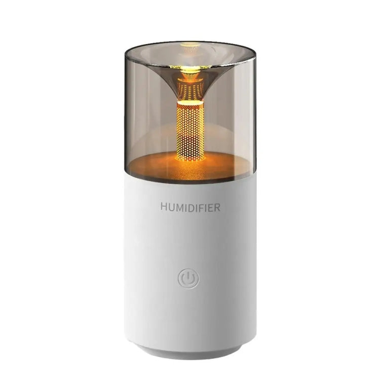 Candle Flame Aromatherapy Diffuser Automatic Scent Sprayer Mini Ambiance Candle Light Humidifier(129 White) - Air Purifiers & Accessories by buy2fix | Online Shopping UK | buy2fix