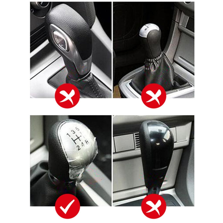Automotive Silicone Manual Automatic Shift Lever Protective Cover, Size: Handbrake Yellow - Shift Knob by buy2fix | Online Shopping UK | buy2fix