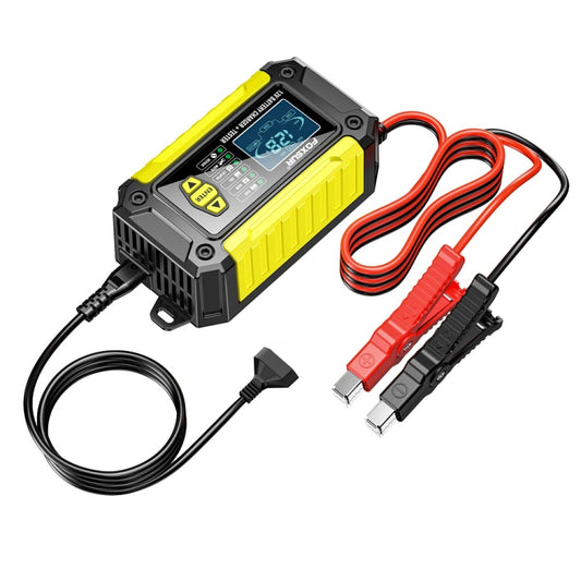 FOXSUR Cars Motorcycles 12V Lithium Cattery Charger With Battery Detection(US Plug) - Battery Charger by FOXSUR | Online Shopping UK | buy2fix