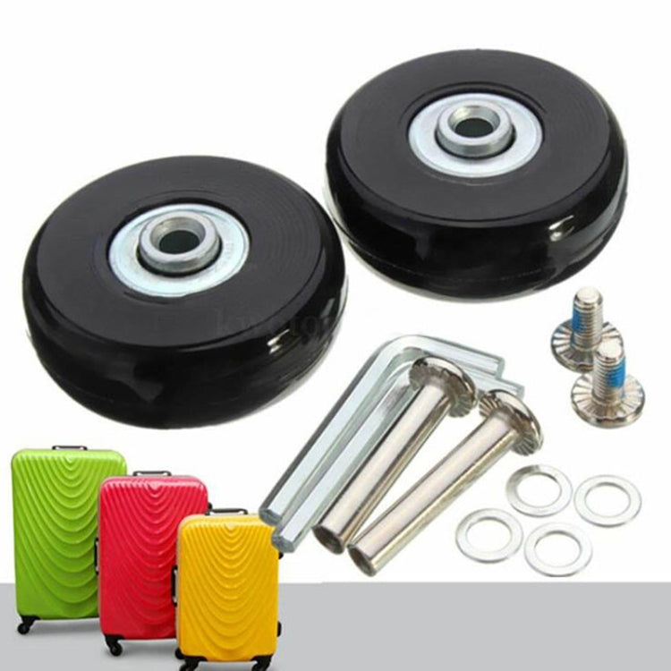 43mm x 18mm Luggage Suitcase Replacement Wheels Low Noise Spinner Wheels - Accessories by buy2fix | Online Shopping UK | buy2fix