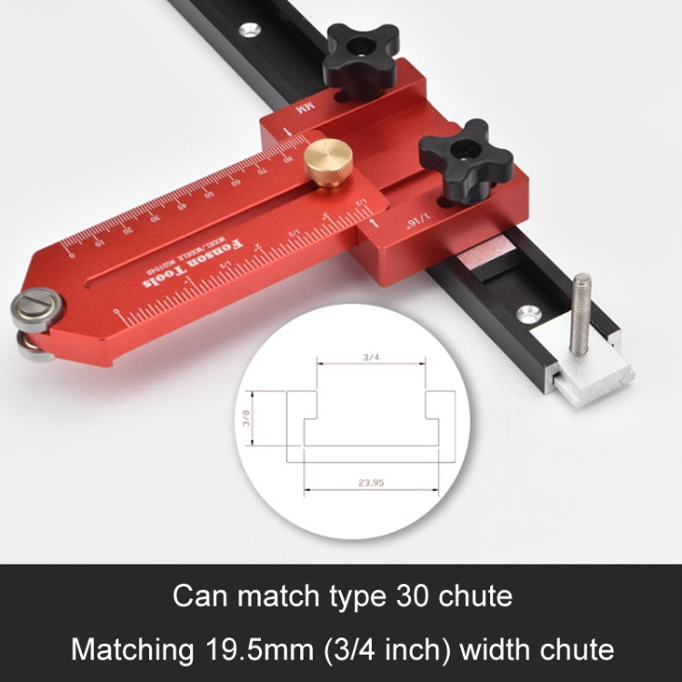 Fonson Woodworking Roller Table Saw Thin Cutting Board Guide Stopper, Model: GD704B - Others by Fonson | Online Shopping UK | buy2fix