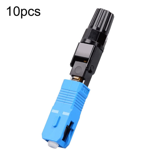 60mm 10pcs SC-UPC Telecom Grade FTTH Connector Pre-Embedded Cold Splice Coupler - Adapter by buy2fix | Online Shopping UK | buy2fix