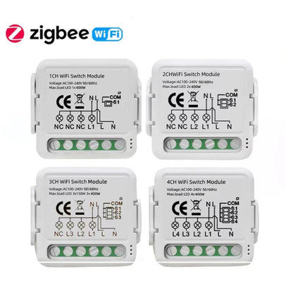 1CH Zigbee Smart Switch Module For Alexa / Google Home / Tuya Smart Life APP - Smart Switch by buy2fix | Online Shopping UK | buy2fix