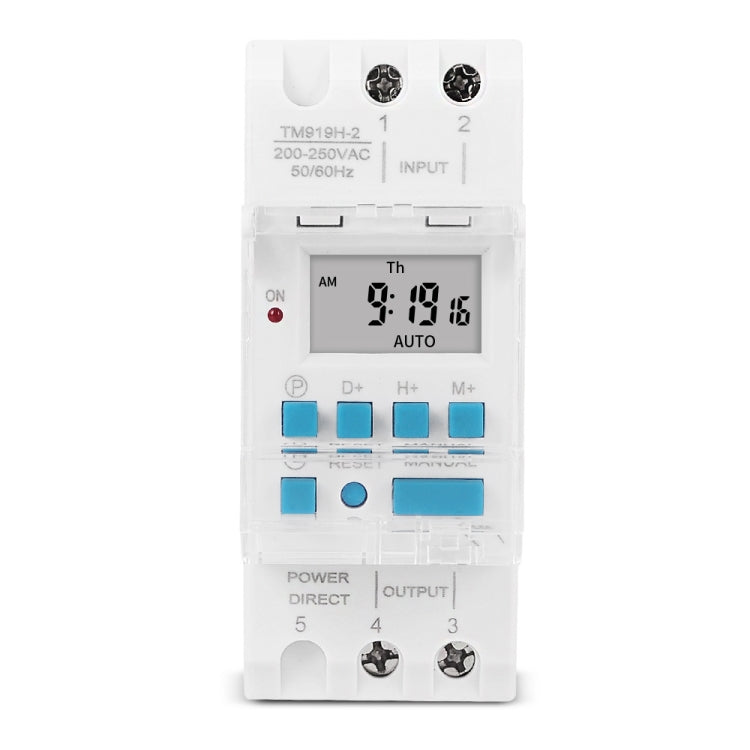 SINOTIMER TM919H-5V 16A DIN Rail 4 Pins Voltage Output Digital Switch Timer Automatic Cycle Timing Controller - Switch by SINOTIMER | Online Shopping UK | buy2fix