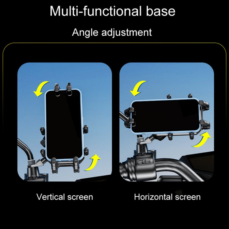 Kewig Motorcycle Octopus Holder Anti-Theft Motorcycle Cell Phone Mounts, Model: M26-C4 - Holder by Kewig | Online Shopping UK | buy2fix
