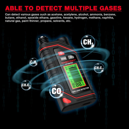 HABOTEST Portable Rechargeable Gas Detector - Gas Monitor by HABOTEST | Online Shopping UK | buy2fix