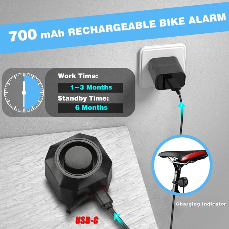 SF32R+03C Electric Motorcycle / Bike Anti-theft Alarm Home Wiring Free Vibration Alarm - Security Alarm System by buy2fix | Online Shopping UK | buy2fix