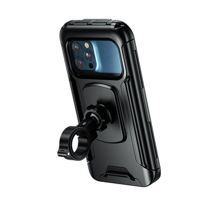 Motorcycle Waterproof Box Outdoor Cycling Mobile Phone Holder(M18L-B1) - Holder by buy2fix | Online Shopping UK | buy2fix