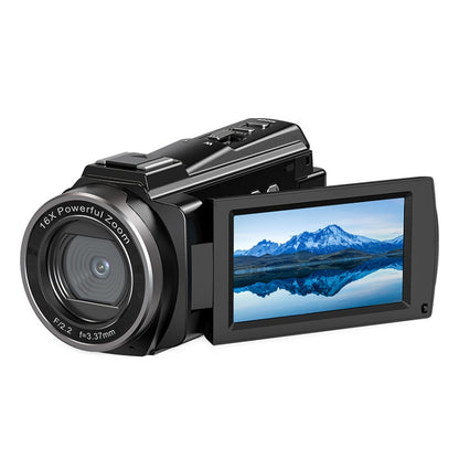 HDV-255K 5K/30FPS 16X Zoom Outdoor Sports HD Electronic Anti-Shake Digital Camera(EU Plug) - Video Cameras by buy2fix | Online Shopping UK | buy2fix