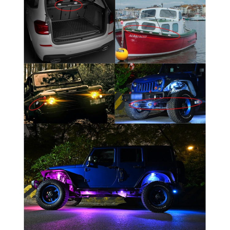 12 in 1 Car Chassis Light RGB Colorful Atmosphere Light - Atmosphere lights by buy2fix | Online Shopping UK | buy2fix