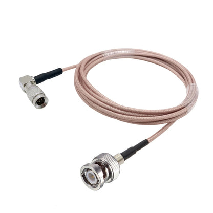 100cm CC4 Male Elbow To BNC Male Connector Cable RG179 Coaxial RF Cable - Connectors by buy2fix | Online Shopping UK | buy2fix