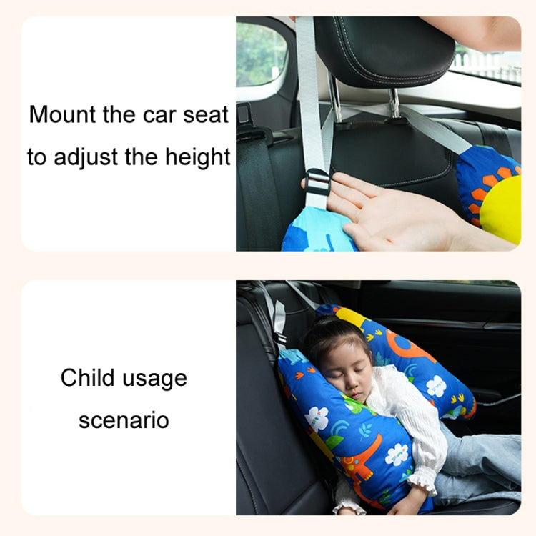 55x66cm Children Car Seat Belt Prevent Neck Strangulation Sleeping Pillow(Astronaut) - Seat Accessories by buy2fix | Online Shopping UK | buy2fix